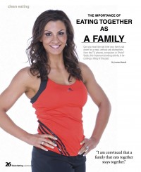 The Importance of Eating Together as a Family – Clean Eating, Jan/Feb 2013