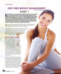 Diet-Free Weight Management: Part 1 – Clean Eating, May/Jun 2013